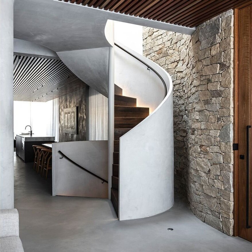 Xbond Microcement staircase | Bespoke Surfaces Australia